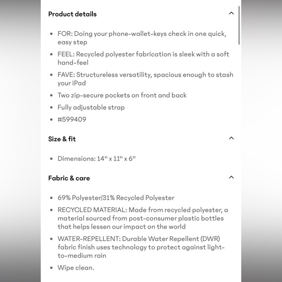 Athleta Hobo Bag - Picture 8 of 8